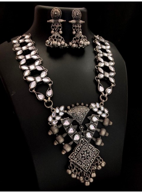 Oxidised Jewelry Set